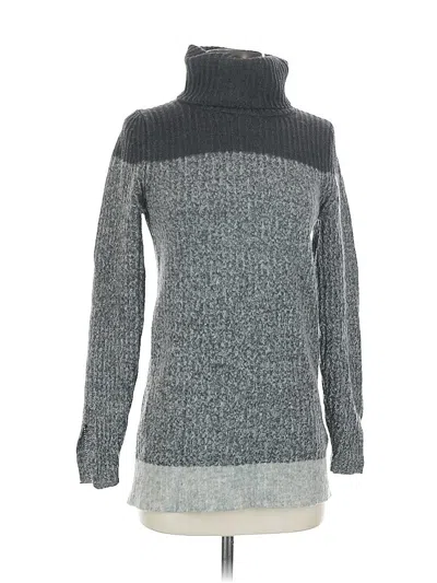 Pre-owned Banana Republic Turtleneck Sweater In Gray
