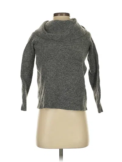 Pre-owned Banana Republic Turtleneck Sweater In Gray