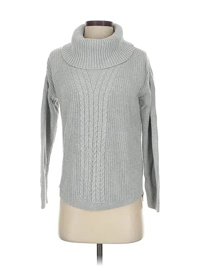 Pre-owned Banana Republic Turtleneck Sweater In Gray