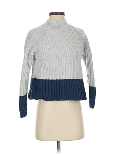 Pre-owned Banana Republic Turtleneck Sweater In Gray