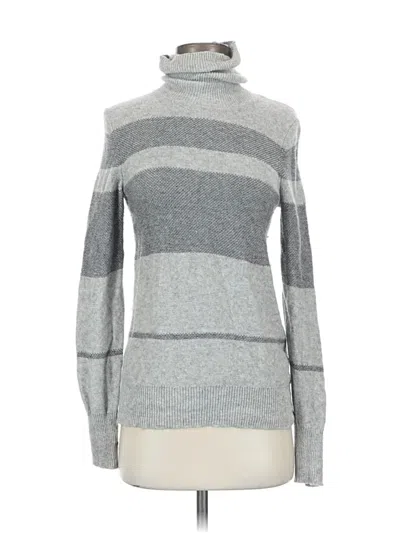 Pre-owned Banana Republic Turtleneck Sweater In Gray