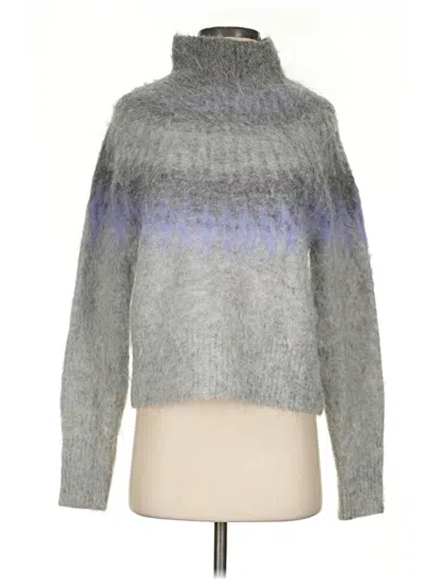 Pre-owned Banana Republic Turtleneck Sweater In Gray