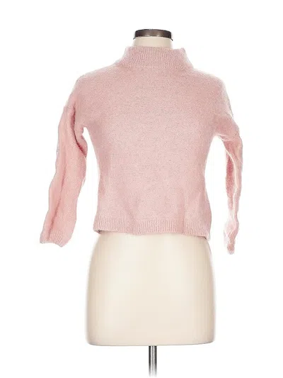 Pre-owned Banana Republic Turtleneck Sweater In Pink