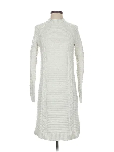 Pre-owned Banana Republic Turtleneck Sweater In Silver