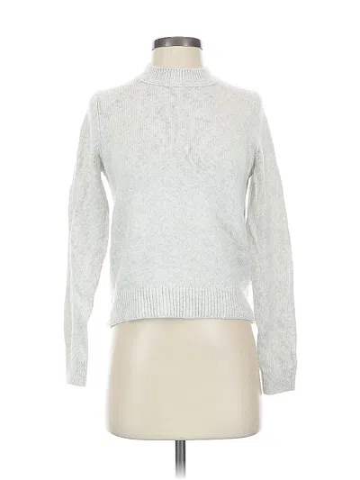 Pre-owned Banana Republic Turtleneck Sweater In Silver