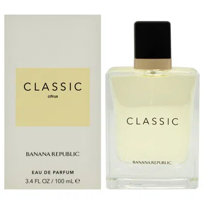 Banana Republic Unisex Classic Citrus Edp Spray 3.4 oz Fragrances 843711421005 In Transparent