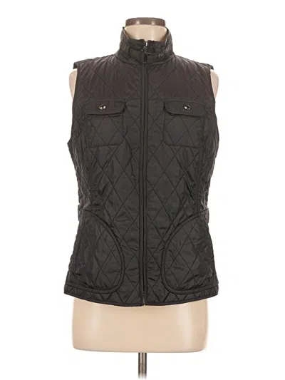 Pre-owned Banana Republic Vest In Black