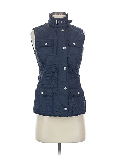 Pre-owned Banana Republic Vest In Blue