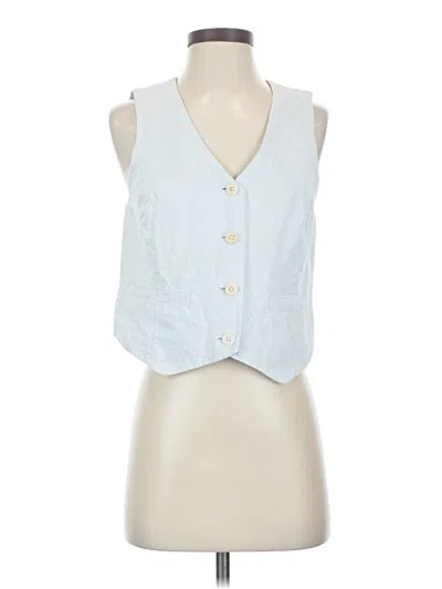 Pre-owned Banana Republic Vest In Blue