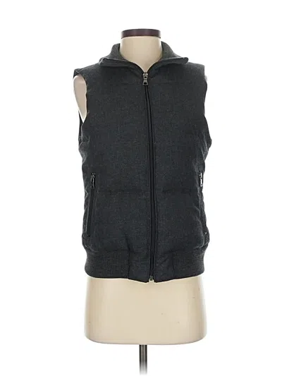 Pre-owned Banana Republic Vest In Gray