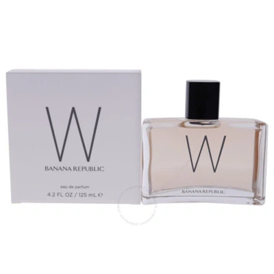 Banana Republic W By  For Women - 4.2 oz Edp Spray In Banana / Green / Pink / White