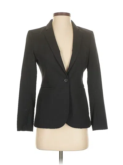 Pre-owned Banana Republic Wool Blazer Jacket In Black