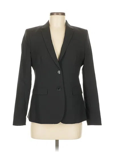 Pre-owned Banana Republic Wool Blazer Jacket In Black