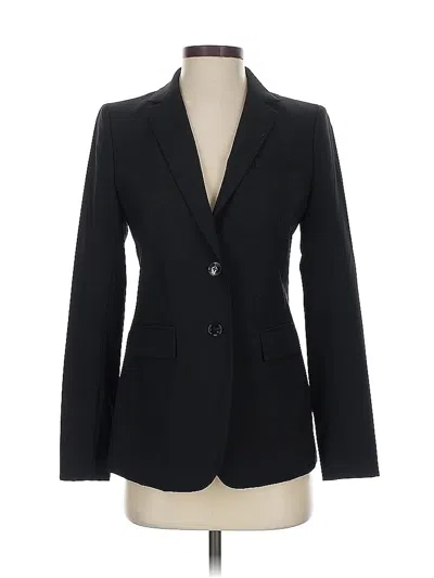 Pre-owned Banana Republic Wool Blazer Jacket In Black