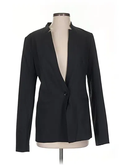 Pre-owned Banana Republic Wool Blazer Jacket In Black