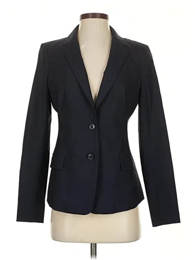 Pre-owned Banana Republic Wool Blazer Jacket In Black