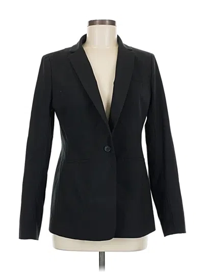 Pre-owned Banana Republic Wool Blazer Jacket In Black