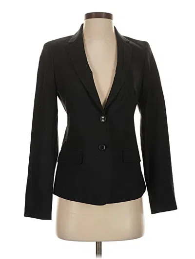 Pre-owned Banana Republic Wool Blazer Jacket In Black
