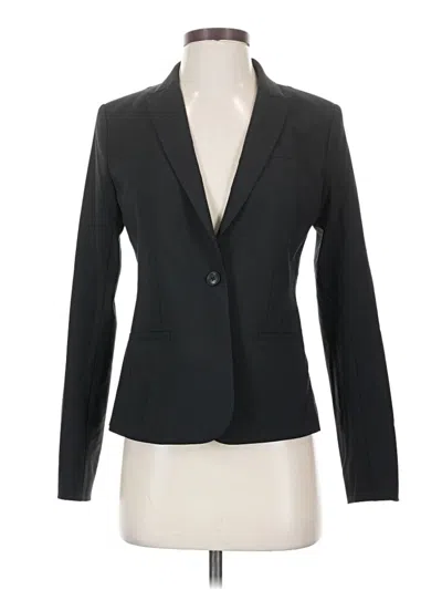 Pre-owned Banana Republic Wool Blazer Jacket In Black