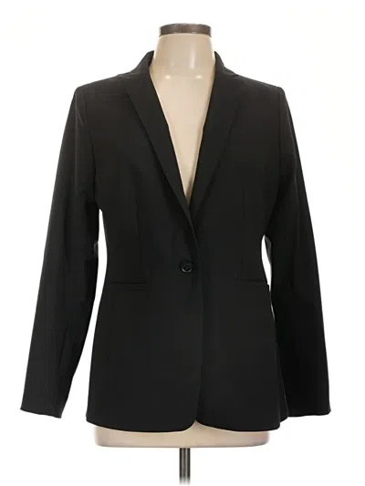 Pre-owned Banana Republic Wool Blazer Jacket In Black
