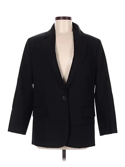 Banana Republic Wool Blazer Jacket In Black