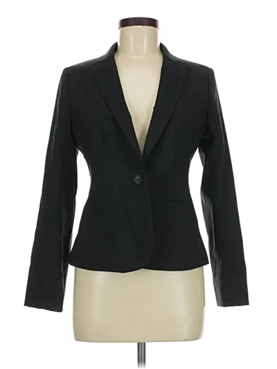 Pre-owned Banana Republic Wool Blazer Jacket In Black