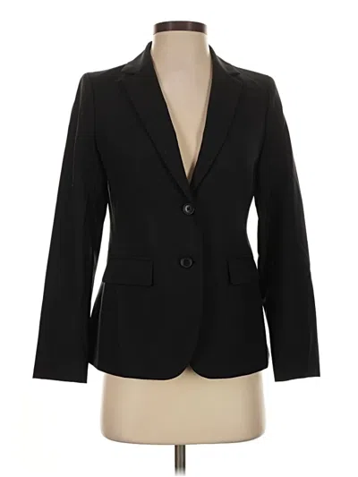 Banana Republic Wool Blazer Jacket In Black