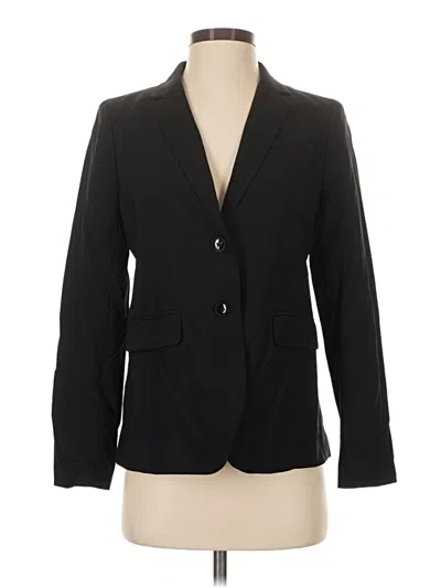 Pre-owned Banana Republic Wool Blazer Jacket In Black