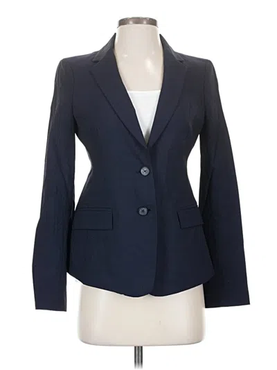 Pre-owned Banana Republic Wool Blazer Jacket In Blue