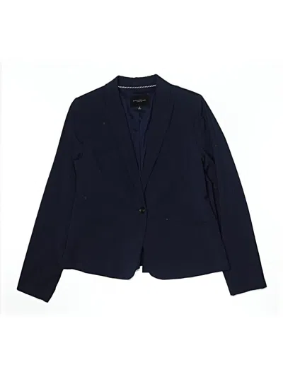 Pre-owned Banana Republic Kids' Wool Blazer Jacket In Blue