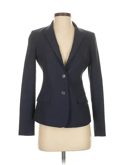 Pre-owned Banana Republic Wool Blazer Jacket In Gray