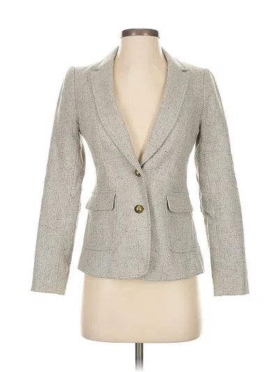 Pre-owned Banana Republic Wool Blazer Jacket In Gray
