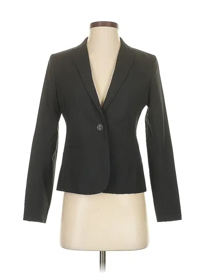 Pre-owned Banana Republic Wool Blazer Jacket In Gray