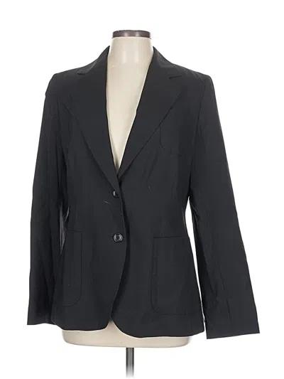 Pre-owned Banana Republic Wool Blazer Jacket In Gray