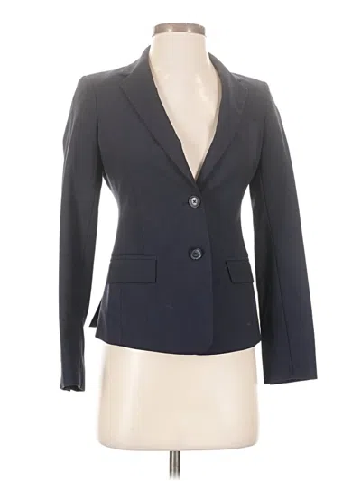 Pre-owned Banana Republic Wool Blazer Jacket In Gray