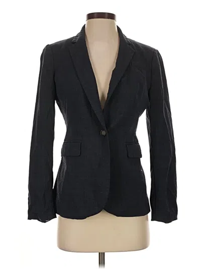 Pre-owned Banana Republic Wool Blazer Jacket In Gray