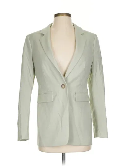 Pre-owned Banana Republic Wool Blazer Jacket In Green
