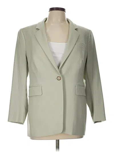 Pre-owned Banana Republic Wool Blazer Jacket In Ivory