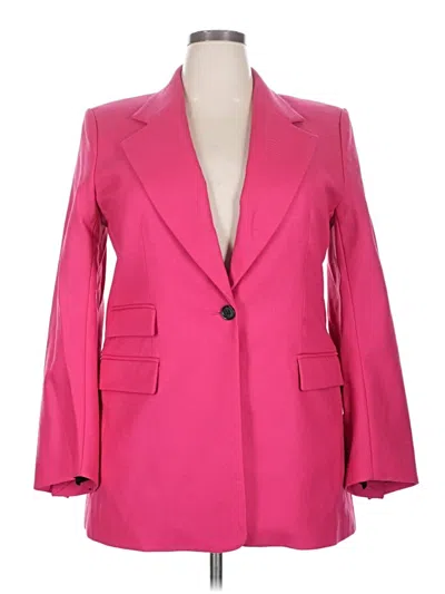 Banana Republic Wool Blazer Jacket In Pink