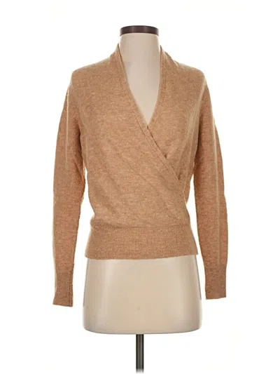 Pre-owned Banana Republic Wool Cardigan Sweater In Brown