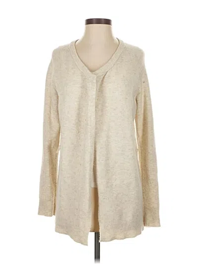 Pre-owned Banana Republic Wool Cardigan Sweater In Tan