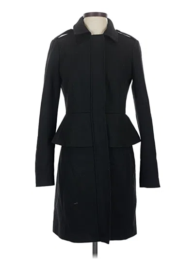 Pre-owned Banana Republic Wool Coat In Black