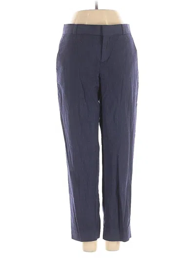 Pre-owned Banana Republic Wool Pants In Blue