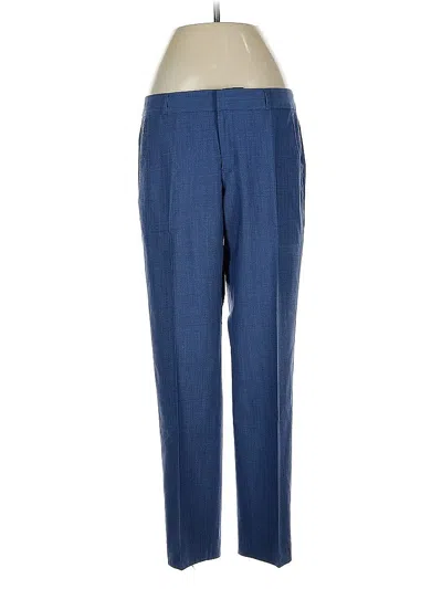 Pre-owned Banana Republic Wool Pants In Blue