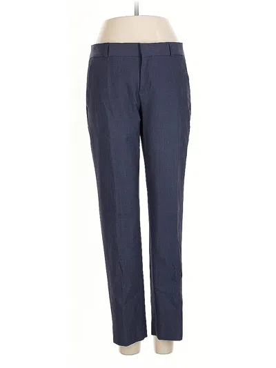 Pre-owned Banana Republic Wool Pants In Blue