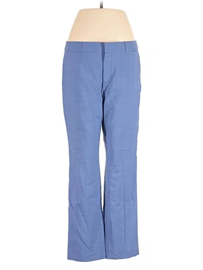 Pre-owned Banana Republic Wool Pants In Blue