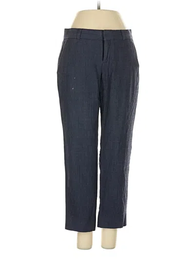 Pre-owned Banana Republic Wool Pants In Blue