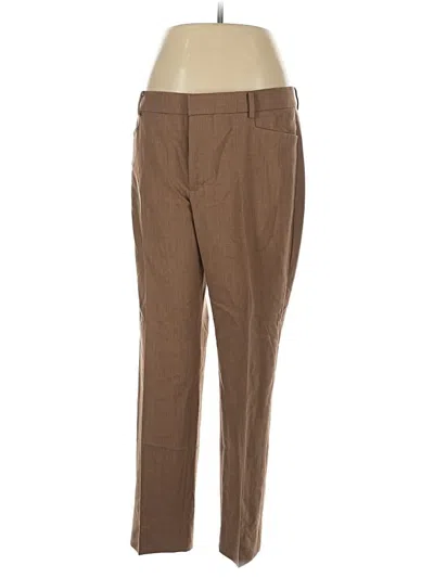 Pre-owned Banana Republic Wool Pants In Brown