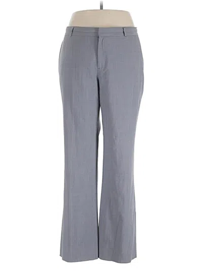 Pre-owned Banana Republic Wool Pants In Gray