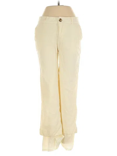 Pre-owned Banana Republic Wool Pants In White